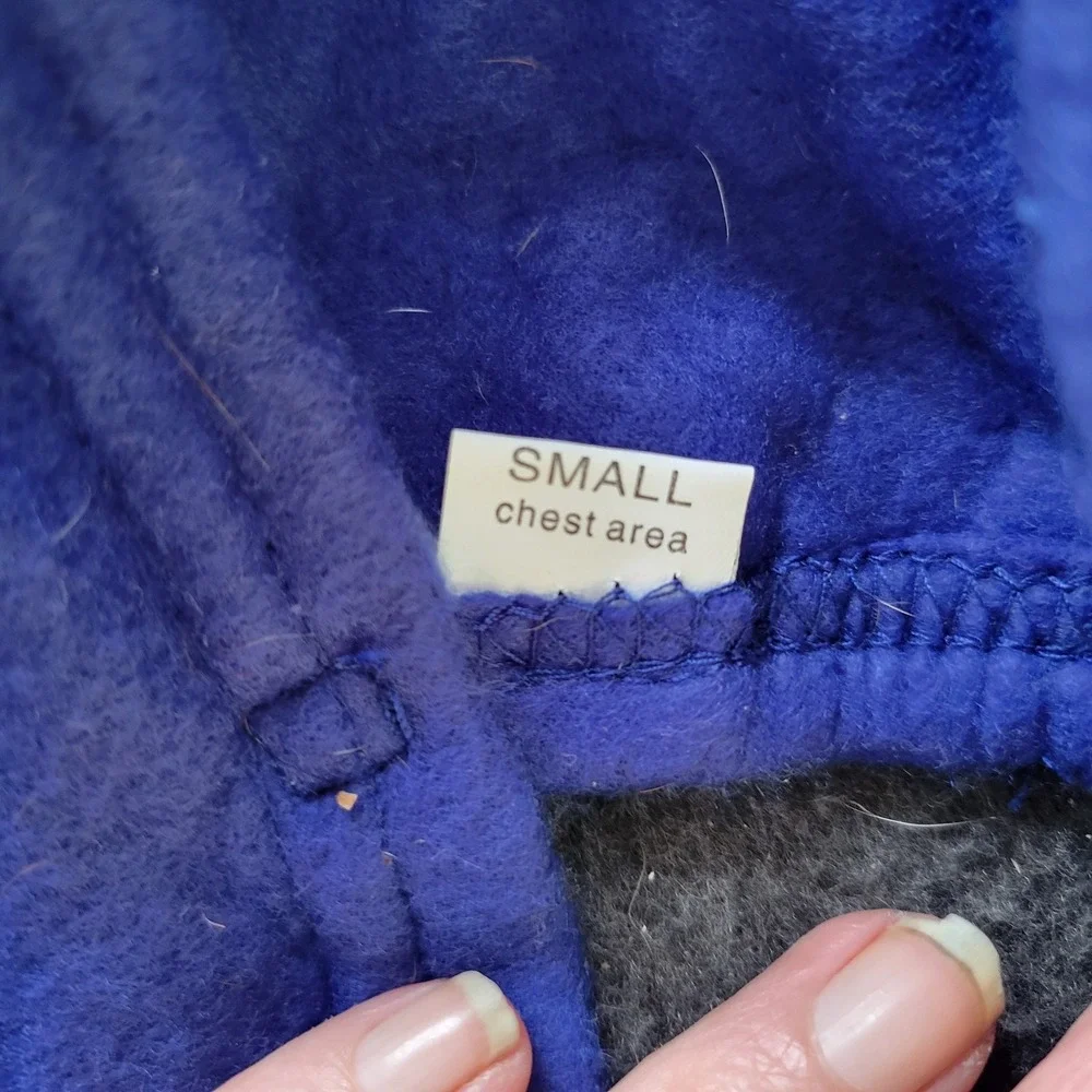 Snuggie For Dogs - Small - Blue And Another Warm‎ Top